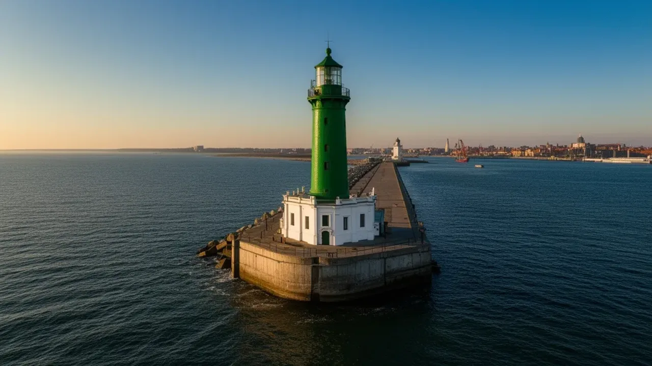 Zielona latarnia falochron zachodni nowy port: praktyczny przewodnik